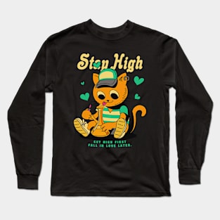 Marijuana Catto Long Sleeve T-Shirt